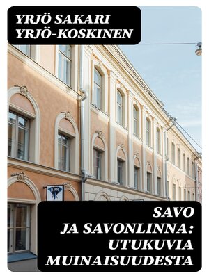 cover image of Savo ja Savonlinna